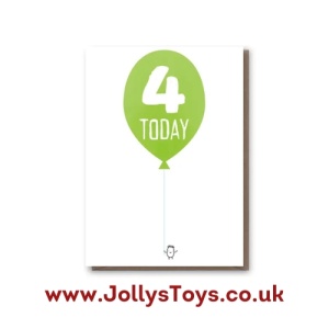 Age 4 Birthday Card Range
